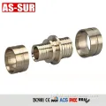 Brass Hose Fittings Brass Pipe Hose Fitting Coumpling Nipple Supplier